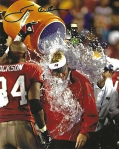 Autographed JON GRUDEN 8X10 Tampa Bay Buccaneers Photo - w/COA - Picture 1 of 1