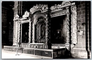 Cuzco Perú Años 50 RPPC Foto Real Postal Altar Del Trascoro Catedral - Imagen 1 de 2