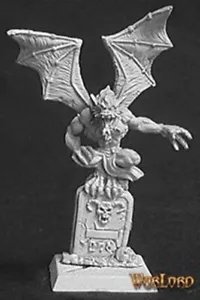 "14009 Crypt Bat" Necropolis Warlord Reaper Miniatures metal gargoyle D&D - Picture 1 of 1
