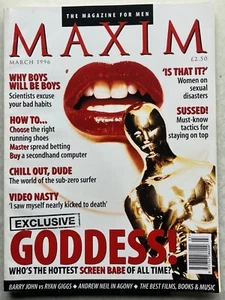 MAXIM MAGAZINE  # 11 - MARCH 1996 - BARRIER REEF - SOFT DRUGS FACTS  MERCENARIES - Picture 1 of 1