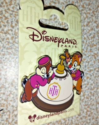 Prendedor Chip & Dale Bellboy Hollywood Tower Hotel Series Disney Land Paris Dlp 2024 Foto 1 de 4