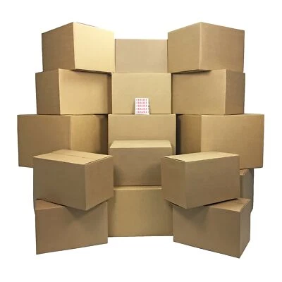 UBMOVE Staging Realtor Kit 18 Moving Boxes & Supplies - Image 1 of 4