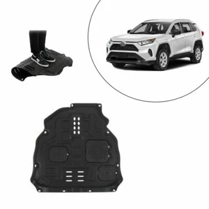 For TOYOTA RAV4 2019-2022 2.5L Black Front Engine Splash Shield Under Cover 1pcs - Foto 1 di 12