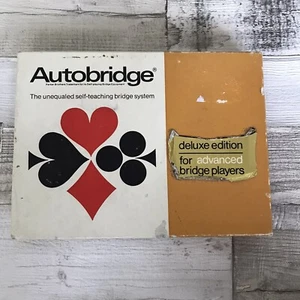 Parker Autobridge Vintage Deluxe Edition For Advanced Bridge Players 1969 - Picture 1 of 7
