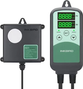 Inkbird Program CO2 Controller Regulator ICC500T Sensor Probe Greenhouse Plant - Picture 1 of 30