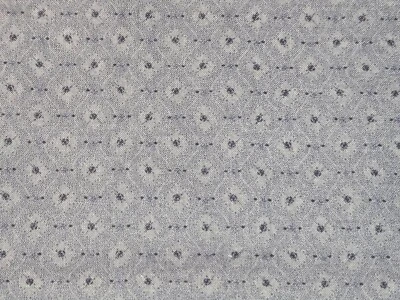 MARY ROSE 9 蓝色花卉纹理被子门 Robert Kaufman 织物胖四分之一 — 第 1/4 张图片