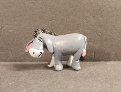 FIGURA DE PVC VINTAGE 1985 WINNIE THE POOH EEYORE BULLY CAKE TOPPER Foto 1 de 4