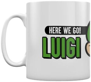 Pyramid International Super Mario Here We Go Luigi Coffee Mug, Multicolour