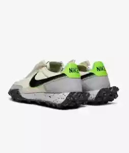 Nike Waffle Racer Krater Turnschuhe blass elfenbeinfarben Volt Herren 3,5 Damen 5 - Bild 1 von 7