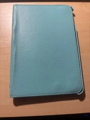 Funda tipo folio de cuero giratoria 360 con soporte para iPad mini Foto 1 de 4