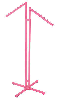 Hot Pink 2-Way Clothing Rack With Slant Arms • 81$