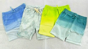Boys Art & Eden 4-Way-Stretch Tie-Dye Print Shorts Size 5 - Picture 1 of 5