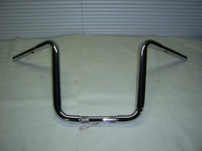 Lenker SANTEE Chrom 14"hoch 1.1/4" dick HarleyDavidson Sportster/Dyna/SoftailTÜV - Bild 1 von 4