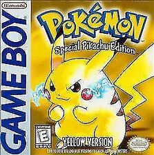 Pokemon Yellow Version Special Pikachu Edition Game Boy cartridge only