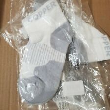 Tommie Copper Women's Extra Support Compression Ankle Socks White, Size S