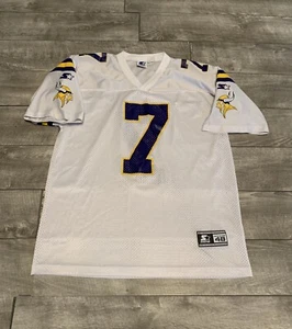 Camiseta deportiva de uniforme de fútbol americano de los Minnesota Vikings NFL talla 48 grande años 90 vintage - Imagen 1 de 8