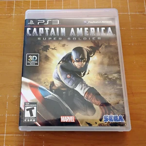 Captain America: Super Soldier Playstation 3 Sony PS3 Tested Complete CIB Manual - Picture 1 of 4