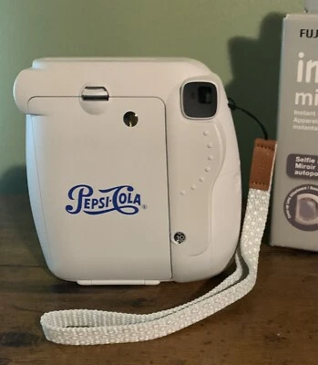 Fujifilm Instax Mini 9 Camera PEPSI COLA Collectors Series ** EUC Smokey White - Image 1 of 4