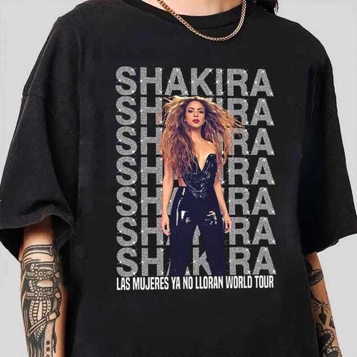 ALEXANDER MCQUEEN Camicia Las Mujeres Ya No Lloran World Tour camicia concerto Shakira 2025 LMYNL Sh