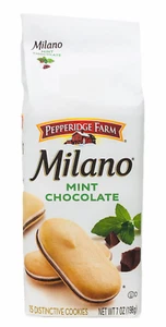 Pepperidge Farm Milano Mint Chocolate Cookies 7 oz - Picture 1 of 1