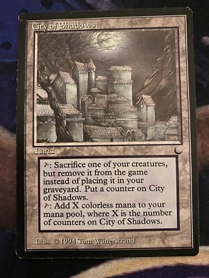 City of Shadows - The Dark LP MTG 1994 - Image 1 of 2
