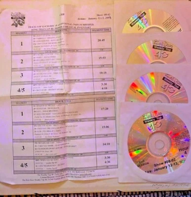 1/12/08 RICK DEES TOP 40: TAYLOR SWIFT #22 TEARDROPS ON MY GUITAR; FLO RIDA,PINK - Image 1 of 2