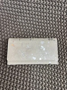 Unbranded Gray & Silver Calf Hair & Leather Clutch / Purse - Picture 1 of 16