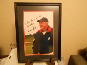 12x16 gerahmtes Arnold Palmer signiertes Farbfoto - Bild 1 von 3
