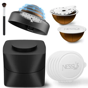 Reusable Vertuo Pods Refill Kit, Lid Easy Remover for Vertuo Seal, 100PCS Alu... - Picture 1 of 6