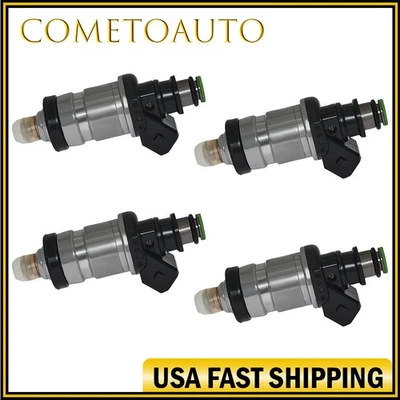 4x Inyectores de combustible 06164-P0A-000 / 16450-PJ0-683 para Honda Accord 1986-1997 2,2 L Foto 1 de 4