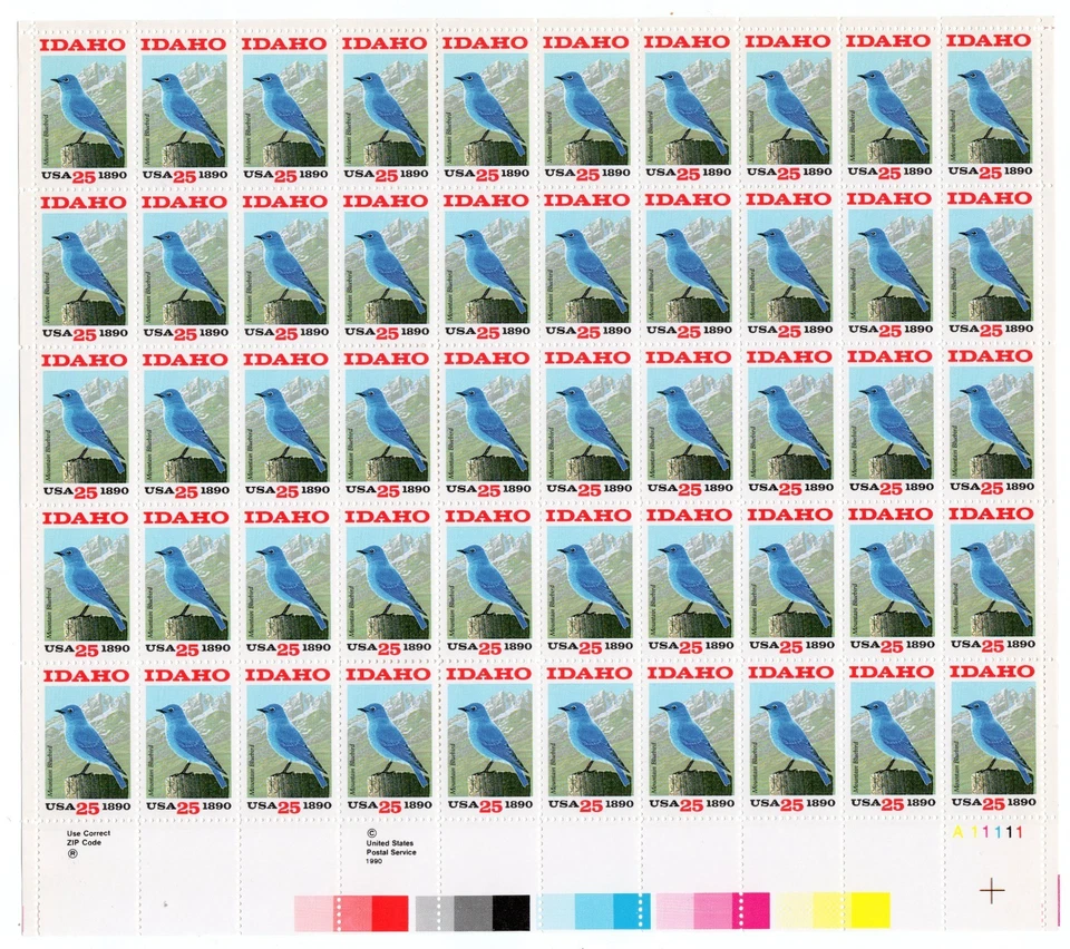 Scott #2439 Idaho  Sheet of 50 Stamps - MNH LR - Image 1 of 1