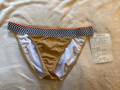 Venus Women's Mustard Yellow Swim Suit Bikini Bottom Size 14 - Image 1 of 3