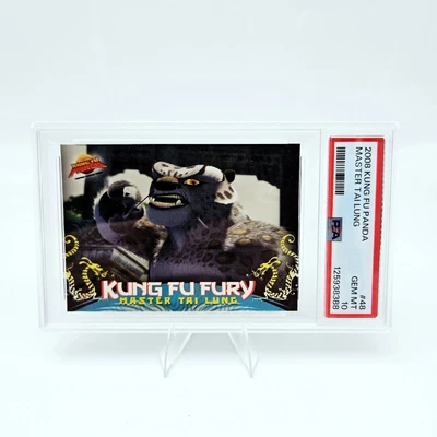 2008 Kung Fu Panda Master Tai Lung #48 PSA 10 Kung Fu Fury Ink Works Pop 1 - Image 1 of 3
