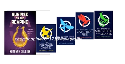 5 Books set The Hunger Games Series by Suzanne Collins Paperback USA ITEM - Image 1 of 4
