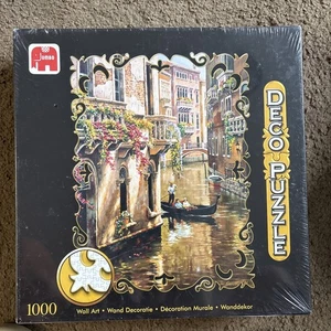 Jumbo Deco Puzzle Wall Art, Afternoon Chat, 1000 pc Jigsaw Puzzle, NEW-SEALED - Picture 1 of 6