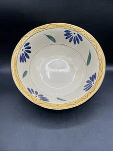 Expressions Hand Painted Mediterranean Style Bowl Colorful - Picture 1 of 9