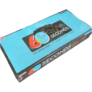 60 Seconds Family Board Game Say, draw mime Charades/Pictionary Style New Sealed - Picture 1 of 10