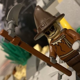 Lego Batman Scarecrow Regular Head Minifigure 7786