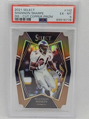 2021 Select Shannon Sharp Copper - Image 1 of 2