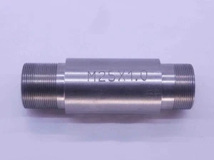 HECHO EN TIENDA M25 X 1 MEDIDOR DE ENCHUFE DE ROSCA 25 1.0 MÉTRICO IR Y NO IR COMPROBACIÓN DE INSPECCIÓN - Imagen 1 de 1
