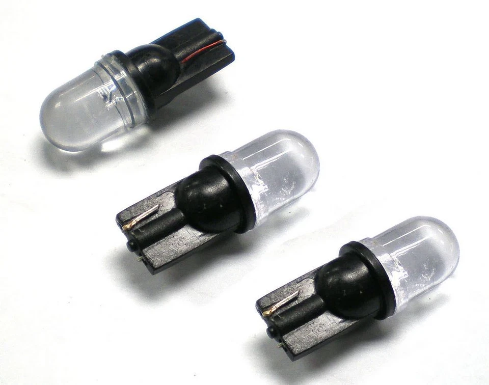 (E)3PZ LAMPADINE SPIA VETRO 1 LED BIANCO (12V5W)LC LOW COST - Immagine 1 di 1