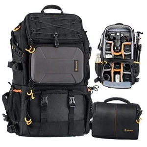 Pro 2 Taschen in 1 Kamerarucksack groß mit 15,6" Laptop X-Large Rucksack Pb-01 - Bild 1 von 7
