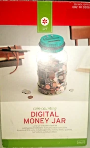 Digital Money Jar Coin Counting 2012 Target New! - Picture 1 of 7