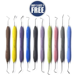 Dental Komposit Feile Instrumente Silikon Griff (Kaufen Sie 3 erhalten Sie 1 gratis) 10er Set - Bild 1 von 11