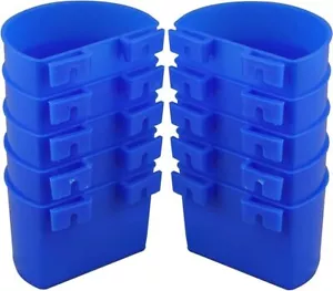 10PCS Chicken Feeder Cups for Cage Hanging Bird Waterer 8 OZ Rabbit Water Food - Picture 1 of 7