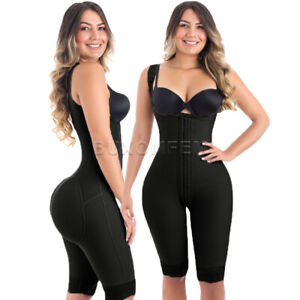 Fajas Slimming Full Body Shaper Waist Trainer Girdle Firm Compression Mid-Thigh