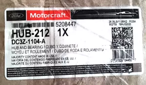 GENUINE Motorcraft Wheel Hub Bearing For 11-16 Ford F-250 F-350 Super Duty Truck - Picture 1 of 2