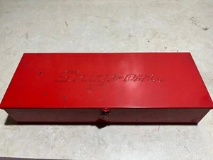 Snap On Large Red Metal Heavy Duty Tool Storage Box KRA-104 14” Red Made In USA - Picture 1 of 4