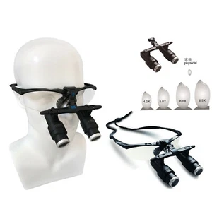 4.0X/5.0X/6.0X/6.5X Dental Magnifying Binocular Loupe Medical Magnifier FD-501K - Picture 1 of 27