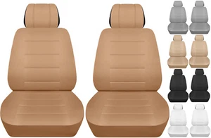 Se adapta a la funda de asiento de coche delantero Ford Fiesta negra/beige/carbón/rojo/amarillo/azul... - Imagen 1 de 15
